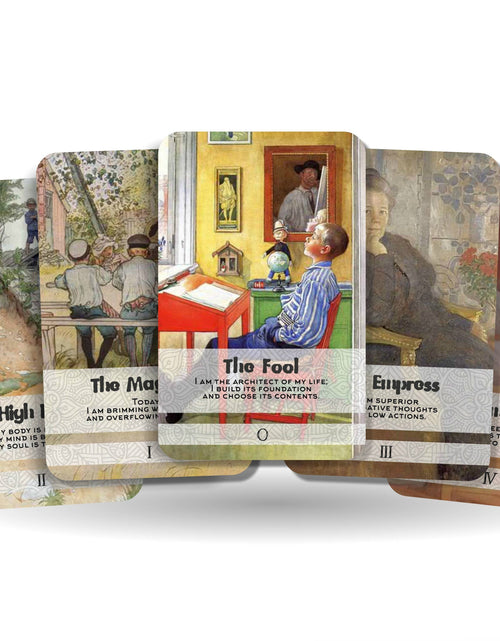Load image into Gallery viewer, Affirmation Tarot  - Major Arcana - Carl Larsson
