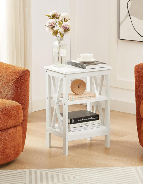 Load image into Gallery viewer, Modern Nightstands X-Design Side End Table Night Stand with Storage Shelf for Bedroom,Living Room,
