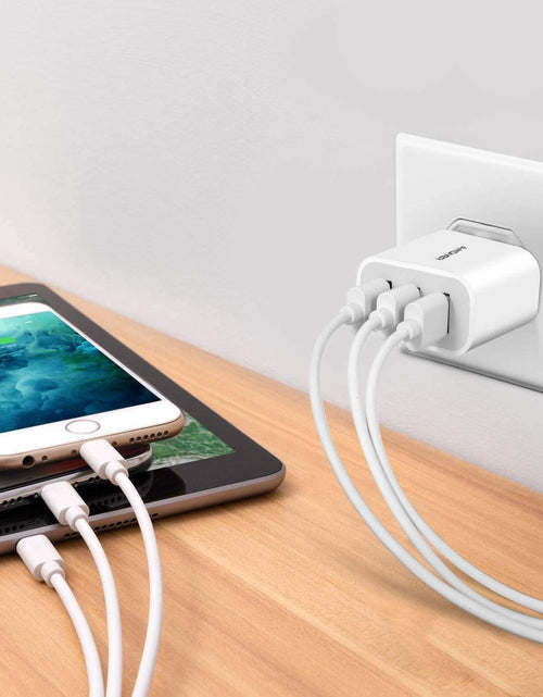 Load image into Gallery viewer, USB Wall Charger,  2Pack 15W 3-Port USB Plug Cube USB Cube Power Adapter for Iphone 14/13/12/11/Pro/Promax/Xs/Xr/X/8, Galaxy S22 S21 and More and More
