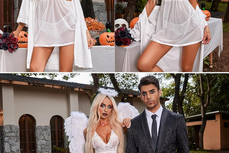 Women Lingerie Lace Babydoll Strap Chemise Halter Teddy V Neck Sleepwear