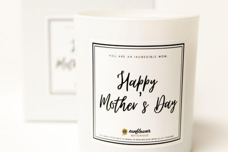 Happy Mother's Day Candle