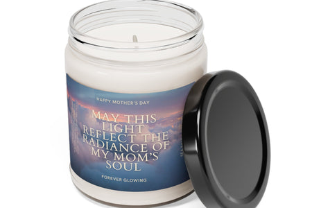 Loss of Mother Scented Soy Candle 9oz, Remembrance Candle, Mothers Day, Memorial Gift, Mom in Heaven, Gift for Children