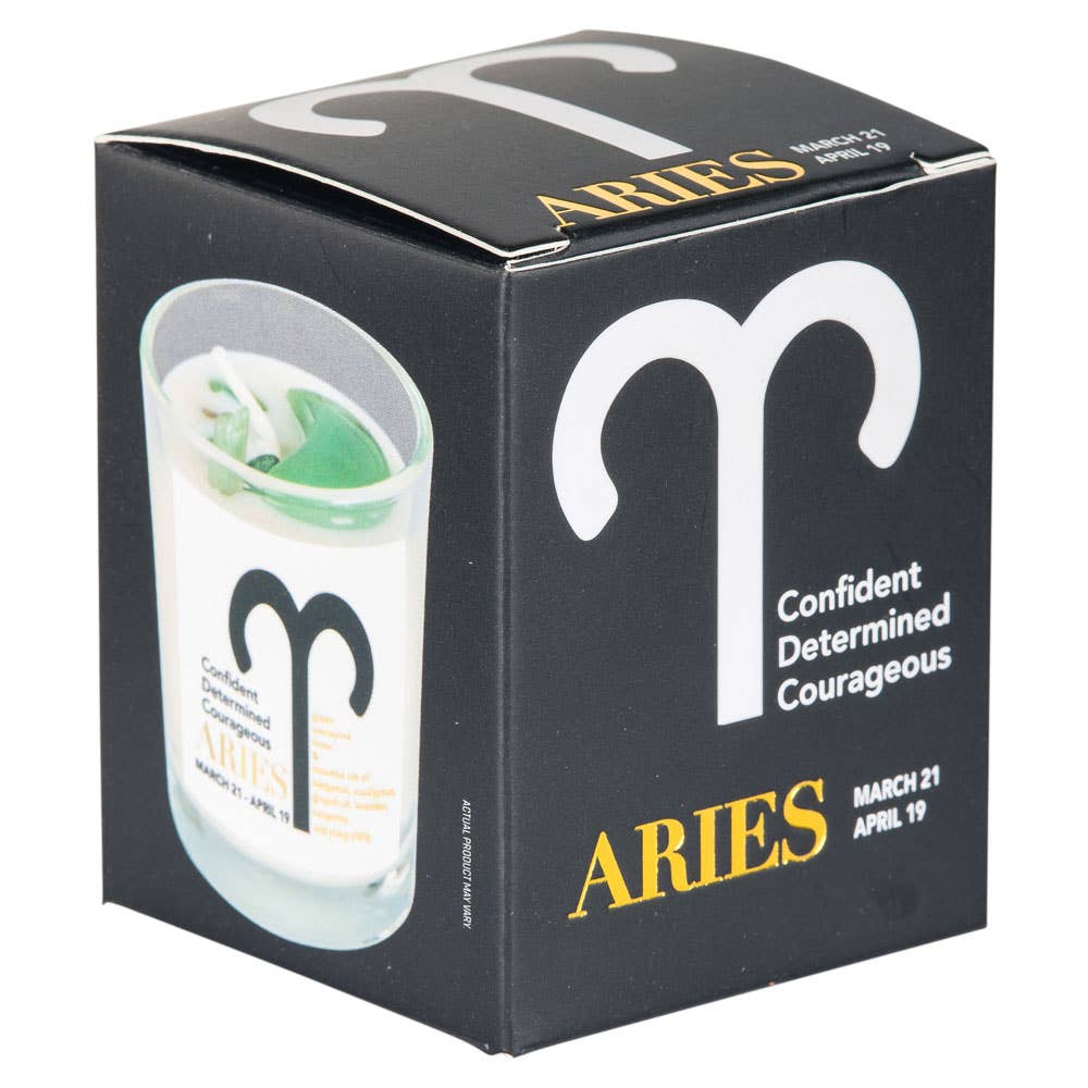 SMALL ZODIAC CANDLES: CAPRICORN (SODALITE)