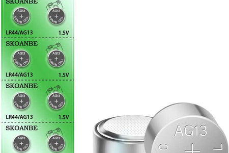 10PCS AG13 LR44 303 A76 357 SR44 1.5V Battery Button Coin Cell Batteries