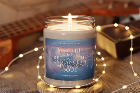 Loss of Mother Scented Soy Candle 9oz, Remembrance Candle, Mothers Day, Memorial Gift, Mom in Heaven, Gift for Children