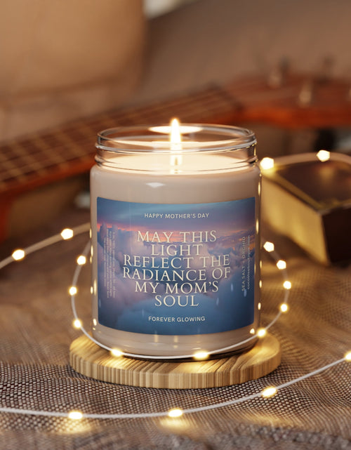 Load image into Gallery viewer, Loss of Mother Scented Soy Candle 9oz, Remembrance Candle, Mothers Day, Memorial Gift, Mom in Heaven, Gift for Children
