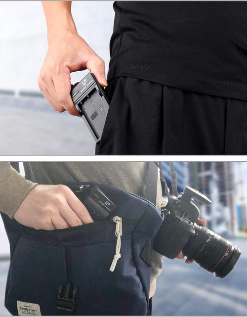 Load image into Gallery viewer, EN-EL14 EN El14A Battery Charger Pack,  Charger Compatible with Nikon D3500, D5600, D3300, D5100, D5500, D3100, D3200, D5200, D5300, D3400, DF, Cooix P7000, P7100, P7700, P7800 Cameras &amp; More
