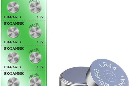 10PCS AG13 LR44 303 A76 357 SR44 1.5V Battery Button Coin Cell Batteries