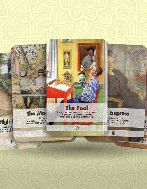 Load image into Gallery viewer, Affirmation Tarot  - Major Arcana - Carl Larsson
