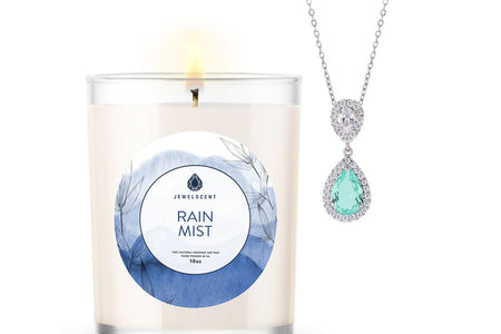 Rain Mist 10oz Mystery Jewelry Candle
