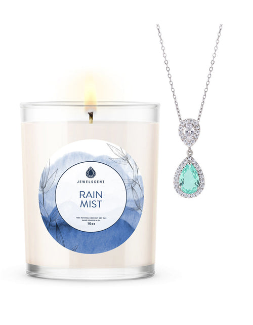 Load image into Gallery viewer, Rain Mist 10oz Mystery Jewelry Candle
